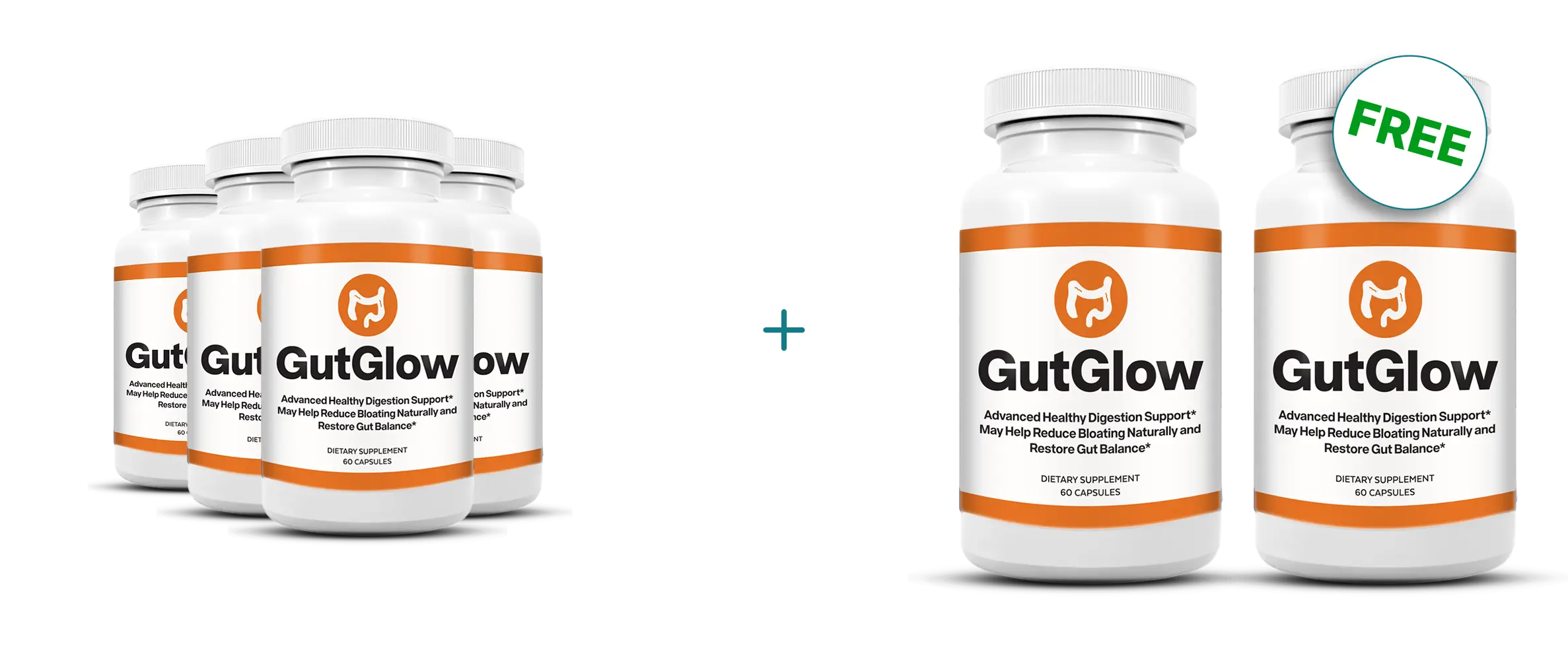 GutGlow 6-Bottle Complete Protocol